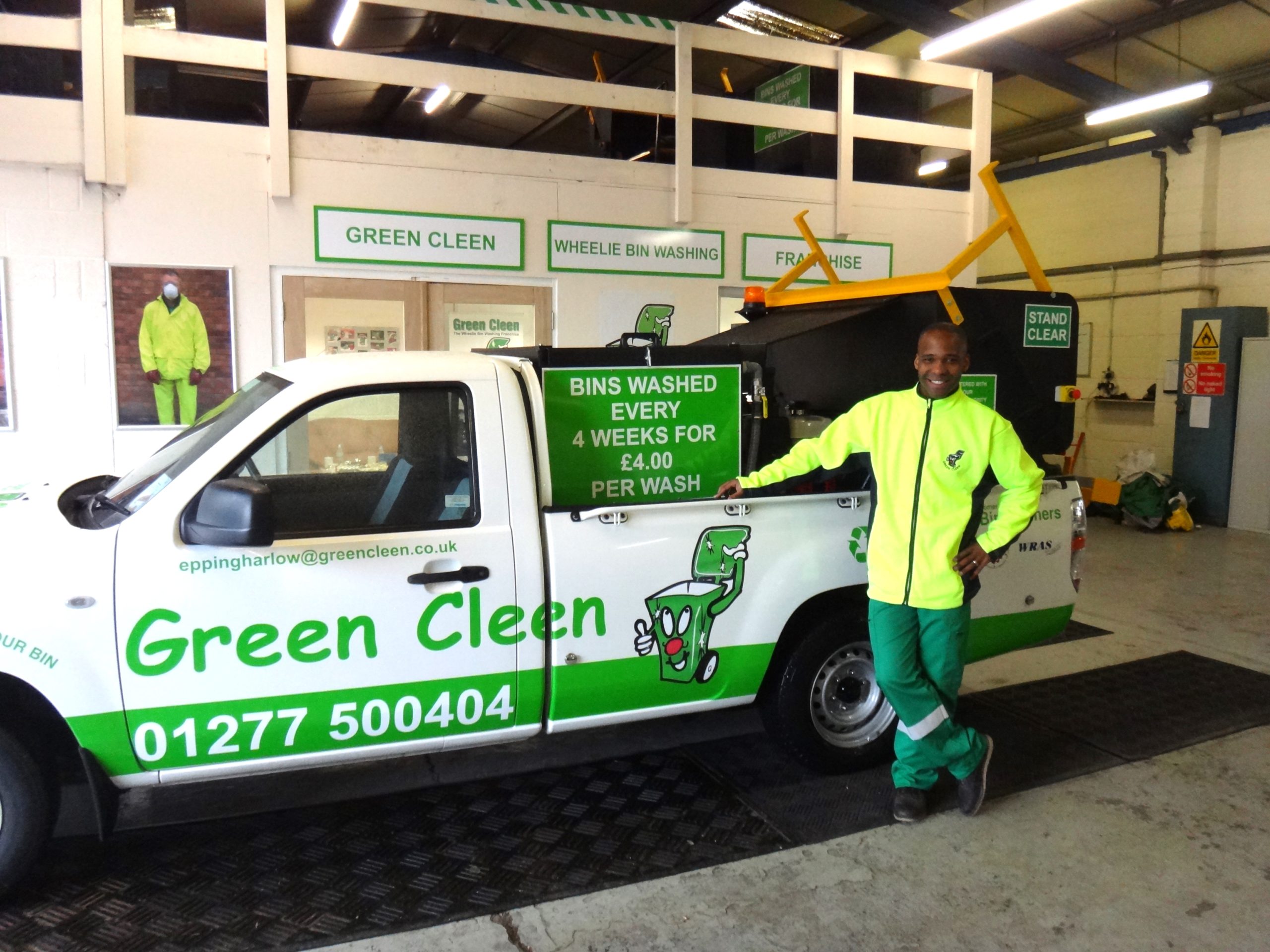 Wheelie Bin Washing Franchise - About Green Cleen