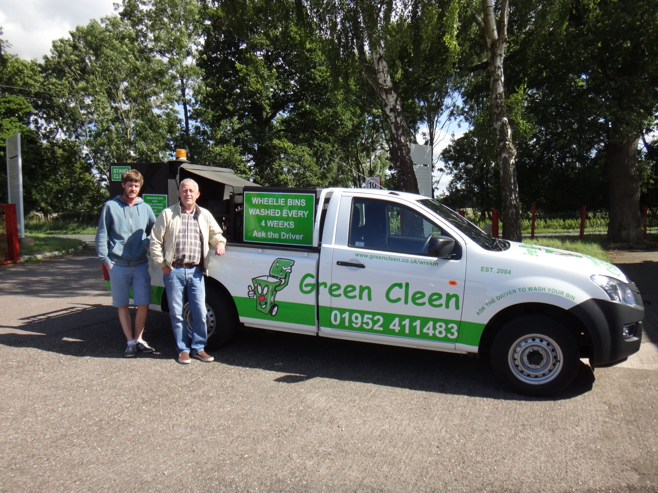 Wheelie Bin Washing Franchise - About Green Cleen